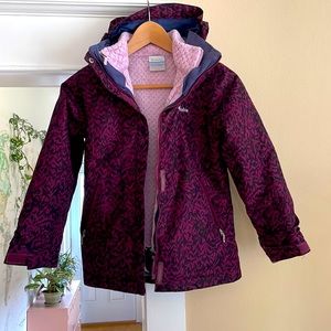 Columbia Girls Bugaboo II Fleece Interchange Jacket, size S